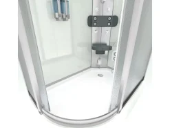 AquaVapore Dusche Duschkabine D60-70M2L Duschtempel Sauna 120x80 cm
