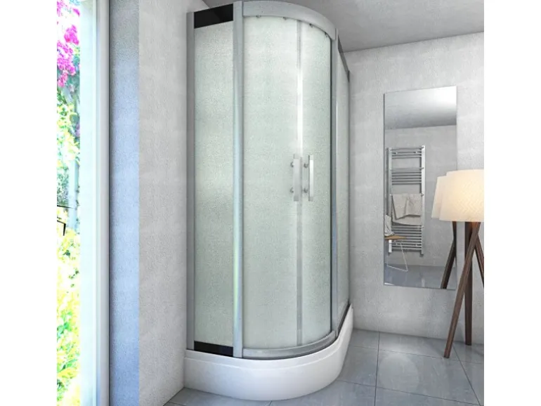 AquaVapore Dusche Duschkabine D60-70M2L Duschtempel Sauna 120x80 cm