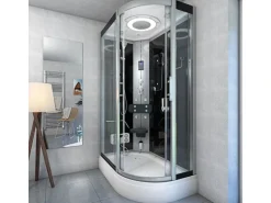 AquaVapore Dusche Duschkabine D60-73T2R-EC Duschtempel Sauna 80x120 cm