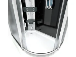 AquaVapore Dusche Duschkabine D60-73M2R Duschtempel Sauna 80x120 cm