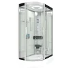AquaVapore Dusche Duschkabine D60-70T2L Duschtempel Sauna 120x80 cm