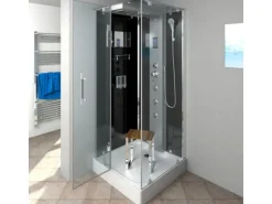 AquaVapore Duschkabine Komplettdusche D38-23L0 Fertigdusche Dusche 100x100 cm
