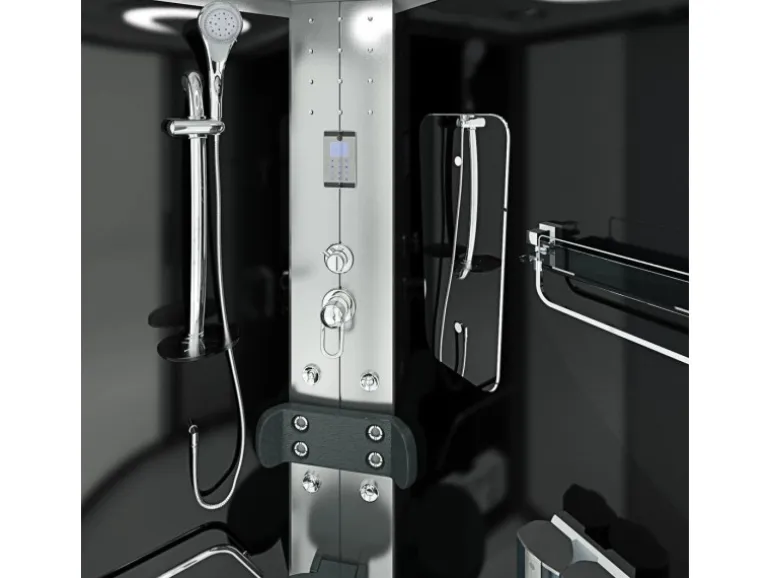 AquaVapore Duschkabine Komplettdusche Fertigdusche Dusche D60-73M0R 80x120 cm