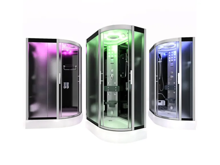 AquaVapore Duschkabine Komplettdusche Fertigdusche Dusche D60-73M0R 80x120 cm