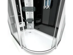 AquaVapore Duschkabine Komplettdusche Fertigdusche Dusche D60-73T0R 80x120 cm