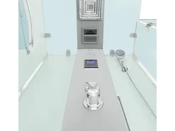 AquaVapore Duschkabine Komplettdusche D38-10R0 Fertigdusche Dusche 90x90 cm