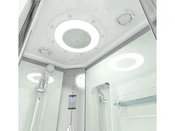 AquaVapore Duschkabine Komplettdusche Fertigdusche Dusche D60-70T0R 80x120 cm