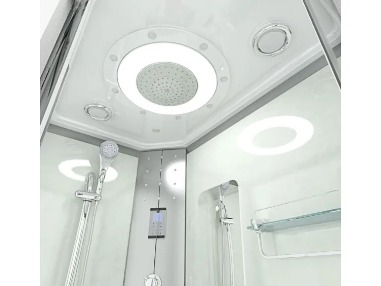 AquaVapore Duschkabine Komplettdusche Fertigdusche Dusche D60-70T0R 80x120 cm