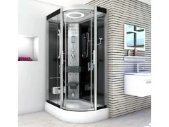 AquaVapore Duschkabine Komplettdusche Fertigdusche Dusche D60-73T0R-EC 80x120 cm