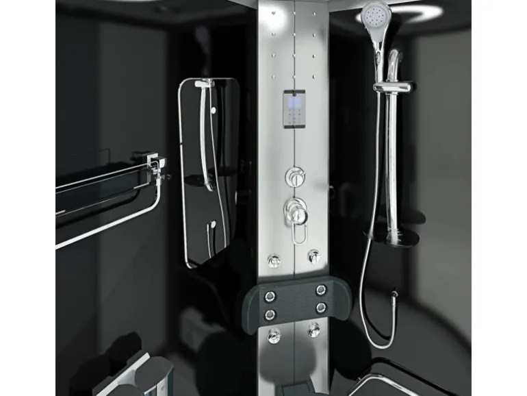 AquaVapore Duschkabine Komplettdusche Fertigdusche Dusche D60-73M0L-EC 120x80 cm