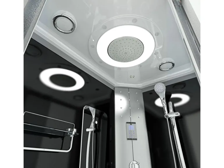 AquaVapore Duschkabine Komplettdusche Fertigdusche Dusche D60-73M0L-EC 120x80 cm