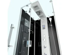 AquaVapore Duschkabine Komplettdusche D38-23L0-EC Fertigdusche Dusche 100x100 cm