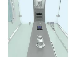 AquaVapore Duschkabine Komplettdusche D38-20L0 Fertigdusche Dusche 100x100 cm