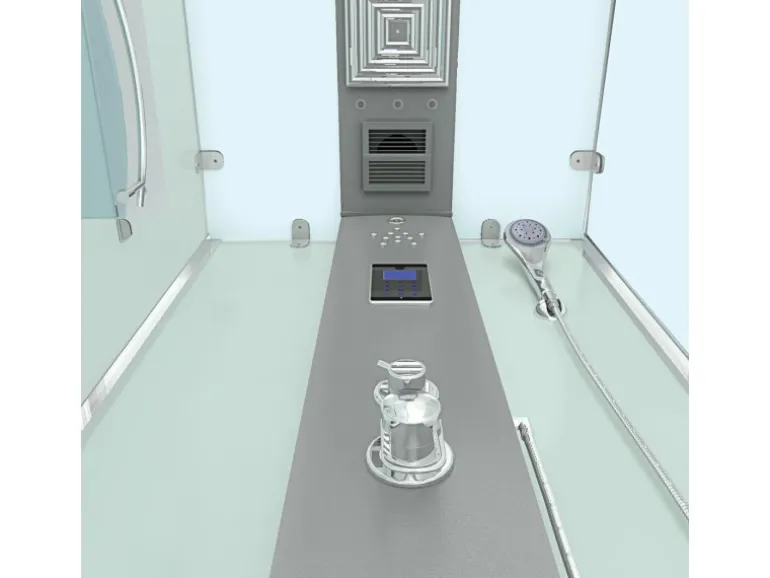 AquaVapore Duschkabine Komplettdusche D38-20L0 Fertigdusche Dusche 100x100 cm