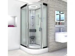 AquaVapore Duschkabine Komplettdusche Fertigdusche Dusche D60-70M0R 80x120 cm