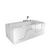 AquaVapore Whirlpool Seniorenwanne mit Tür S17-EH-WP-L 150x75cm