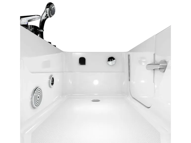 AquaVapore Whirlpool Seniorenwanne mit Tür S17-EH-WP-L 150x75cm