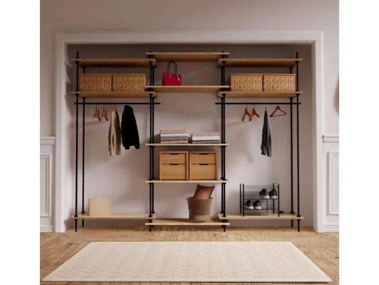 Ar Shelving Deco Set Garderobe XL 185 x 235 x 35 cm