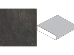 Arbeitsplatte Bronzit Schwarz 90 cm x 3,9 cm Meterware