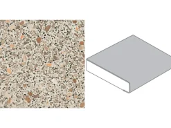 Arbeitsplatte Mosaik Carmin 90 cm x 3,9 cm Meterware