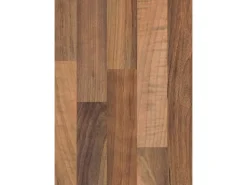 Arbeitsplatte Nussbaum Butcherblock Hell 63,5 cm x 3,9 cm Meterware