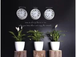 Artevasi Übertopf San Remo mit Rollen Ø 42 cm Weiß