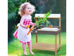 AXI Sand- und Wasser Spielküche  Rosa Medium