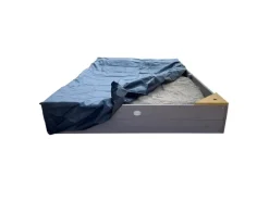 Axi Sandkasten Kelly mit Spielküchenzeile Grau Braun 115 cm x 21,8 cm x 180 cm