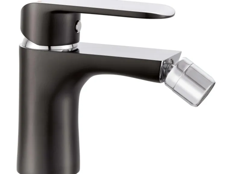 baliv Bidetarmatur BI-5070 Schwarz-Chrom