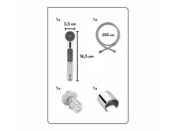 baliv Bidet-Handbrauseset HBR-30.290 Verchromt