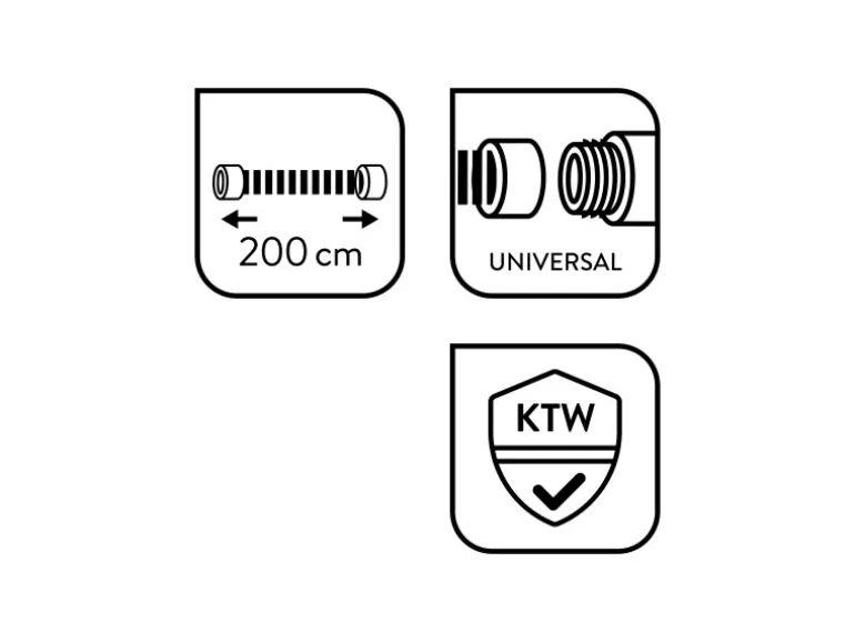 baliv Bidet-Handbrauseset HBR-30.290 Verchromt