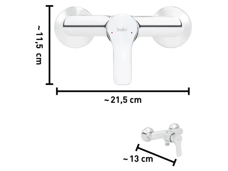 baliv Duscharmatur DU-5750 Chrom