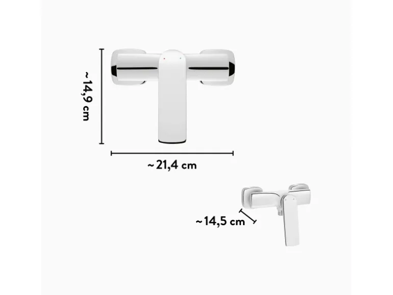 baliv Duscharmatur DU-5080 Chrom