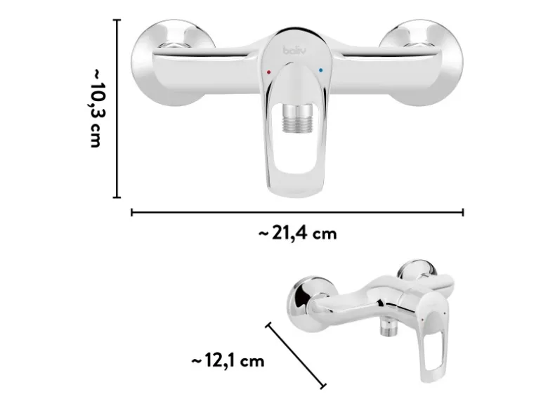 baliv Duscharmatur DU-5160 Chrom