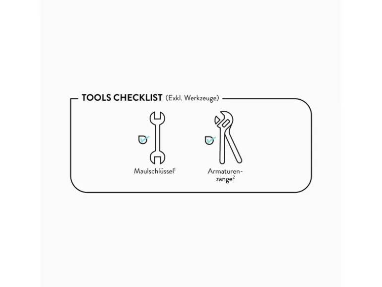 baliv Duscharmatur DU-5070 Weiß-Chrom