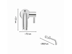 baliv Kaltwasserventil KV-4071 Chrom