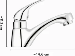 baliv Kaltwasserventil KV-4050 Chrom