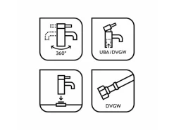 baliv Küchenarmatur KI-1150 Chrom
