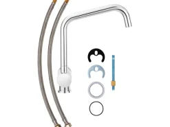 baliv Küchenarmatur KI-1370 Chrom für Vorfenstermontage