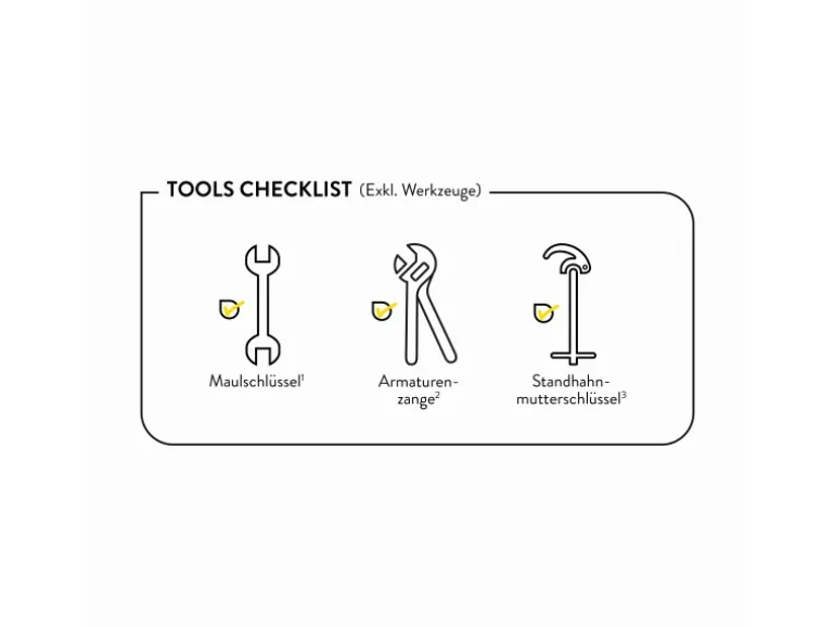 baliv Küchenarmatur KI-1822 Chrom-Taupe