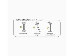 baliv Küchenarmatur KI-5071 Chrom-Schwarz