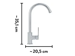 baliv Küchenarmatur KI-1950 Chrom