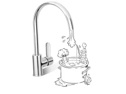 baliv Küchenarmatur KI-1350 Chrom