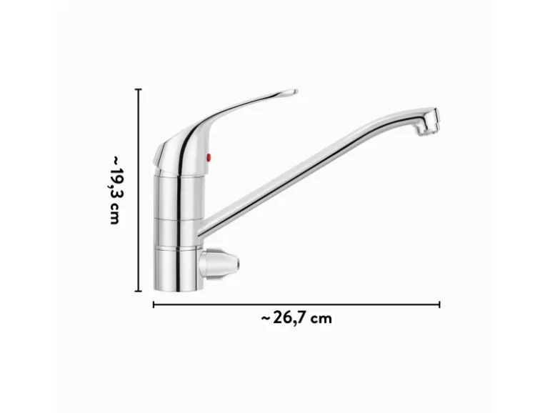 baliv Küchenarmatur KI-1182 Chrom mit Geräteanschluss