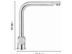 baliv Küchenarmatur KI-1070 Chrom