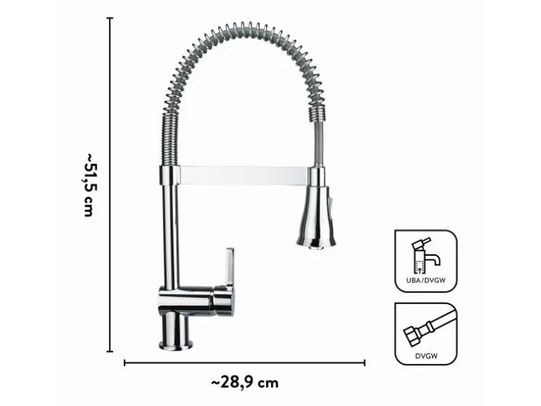 baliv Küchenarmatur KI-1860 Chrom