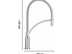 baliv Küchenarmatur KI-1090 Chrom