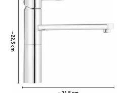 baliv Küchenarmatur KI-1020 Chrom