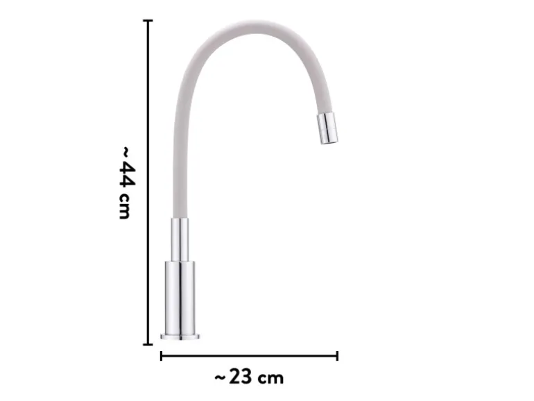 baliv Küchenarmatur KI-1820 Chrom-Taupe