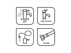 baliv Küchenarmatur KI-1360 Chrom